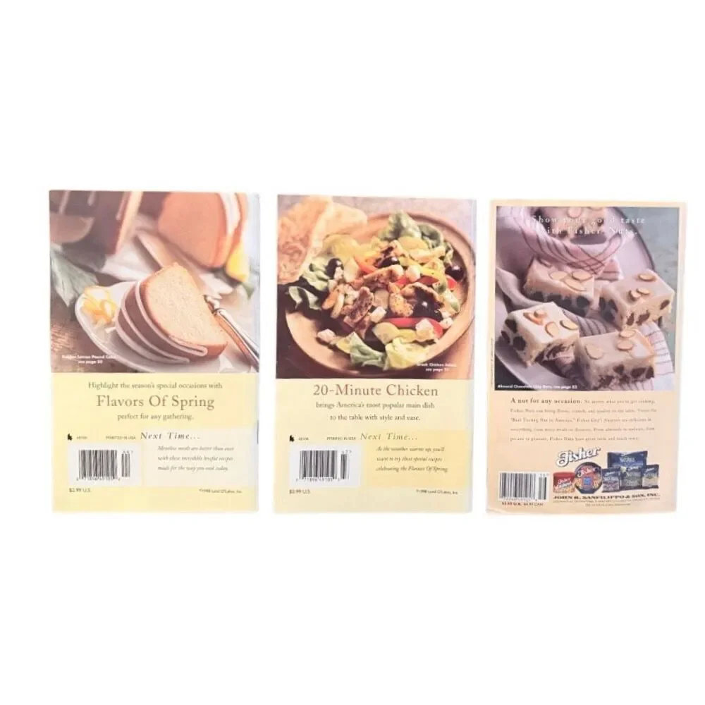 Land O Lakes Vintage Recipe Collection Cookbooks Set of 5